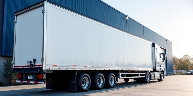 Full truckload dry van departing facility