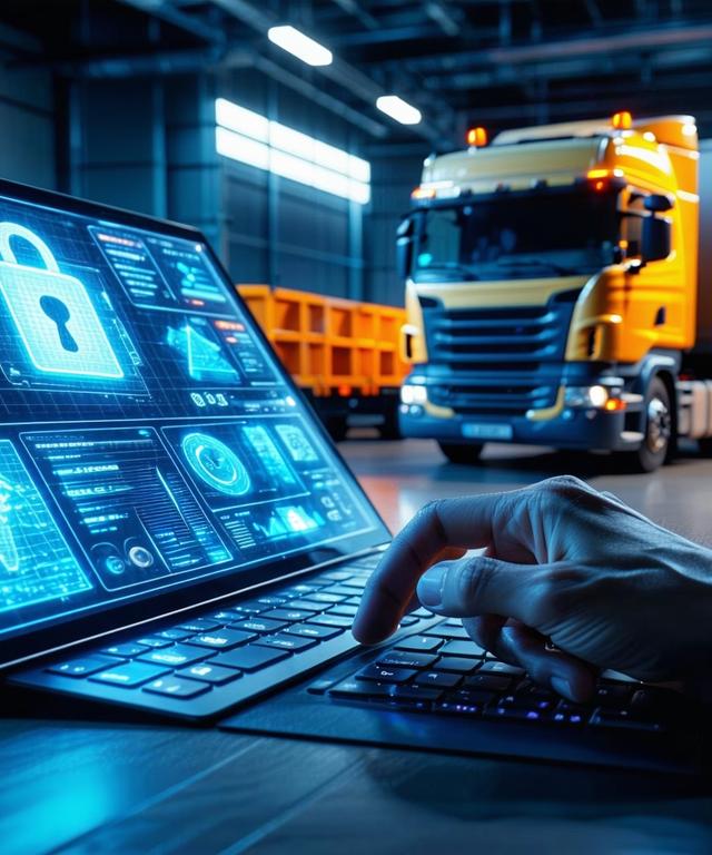 Secure data handling in logistics